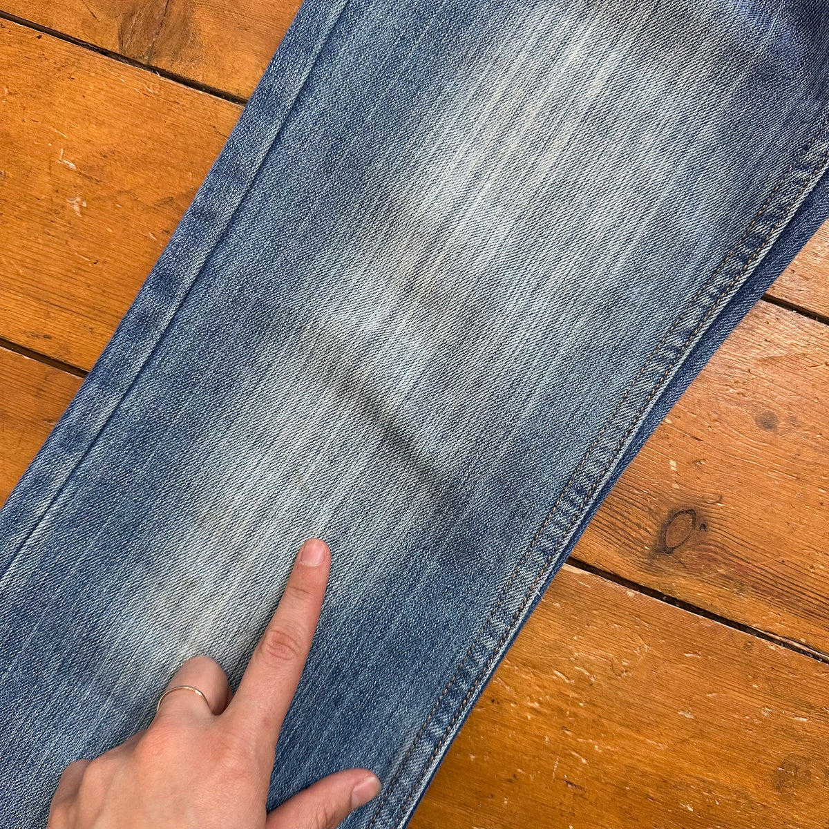 vintage 00s low rise straight leg jeans