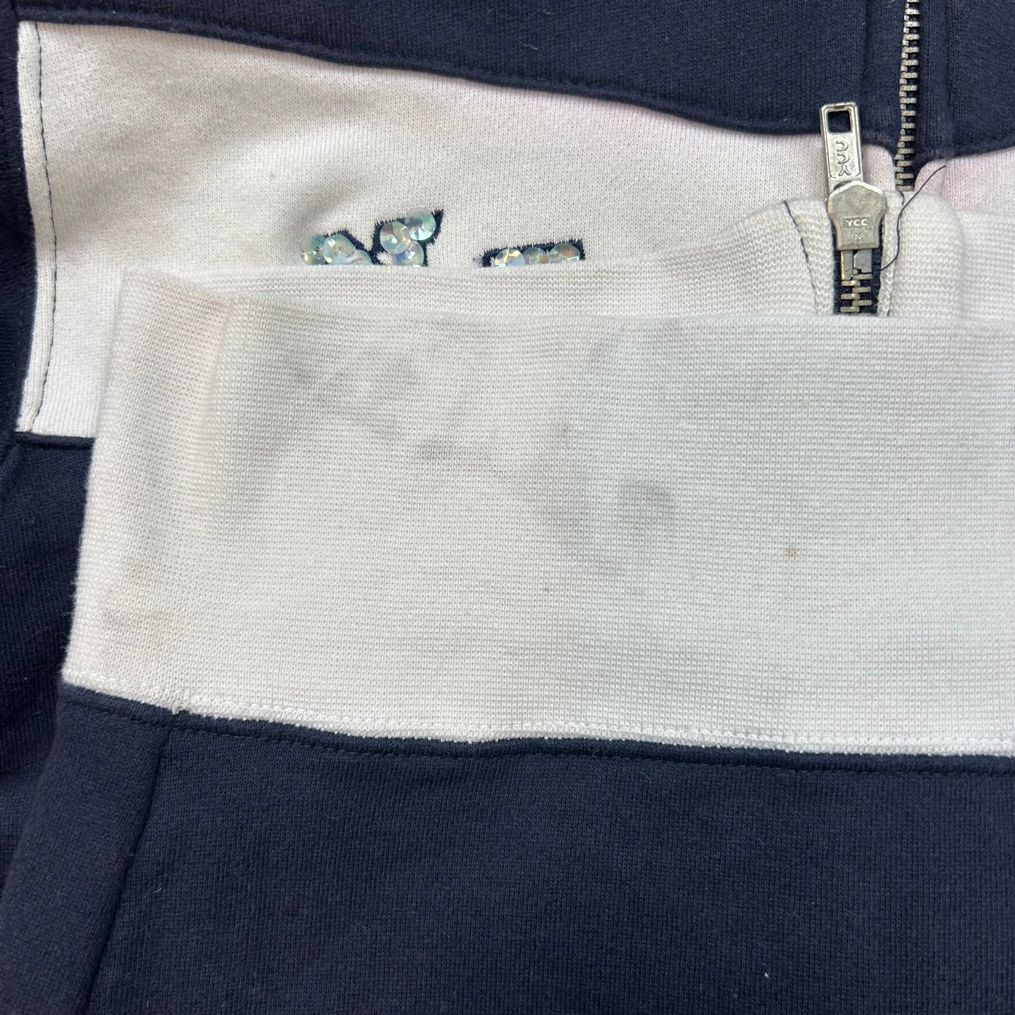 vintage 00s NYPD logo zip up jumper