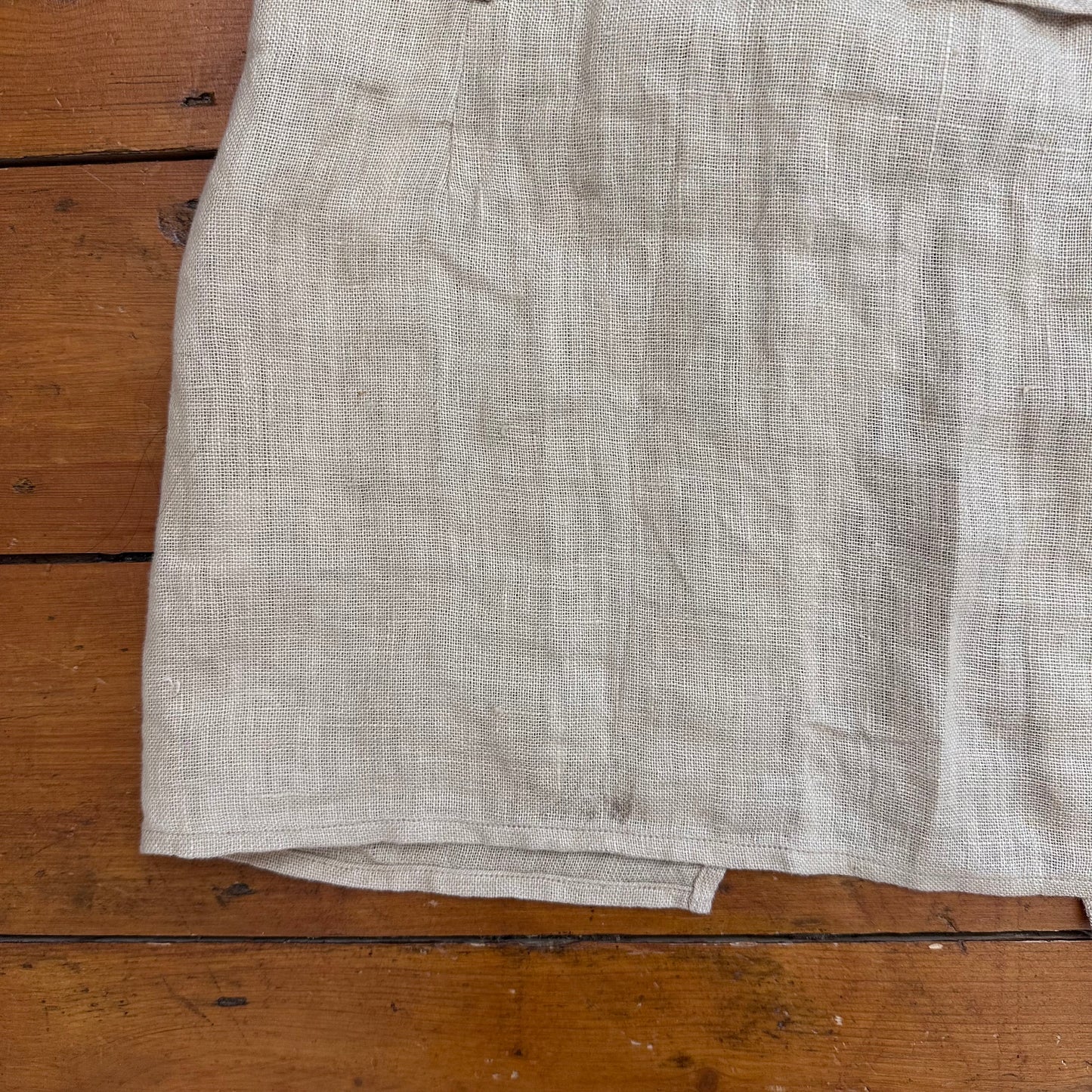 vintage 00s beige sequin cami and tie side skirt co ord