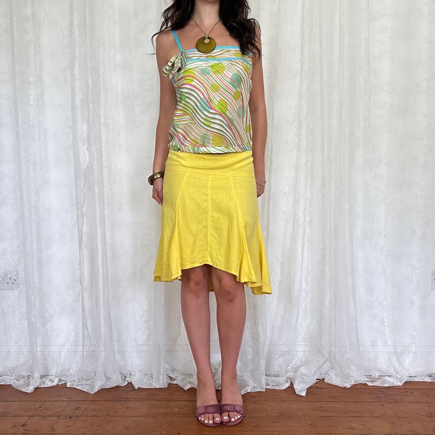 vintage 00s silk ted baker cami