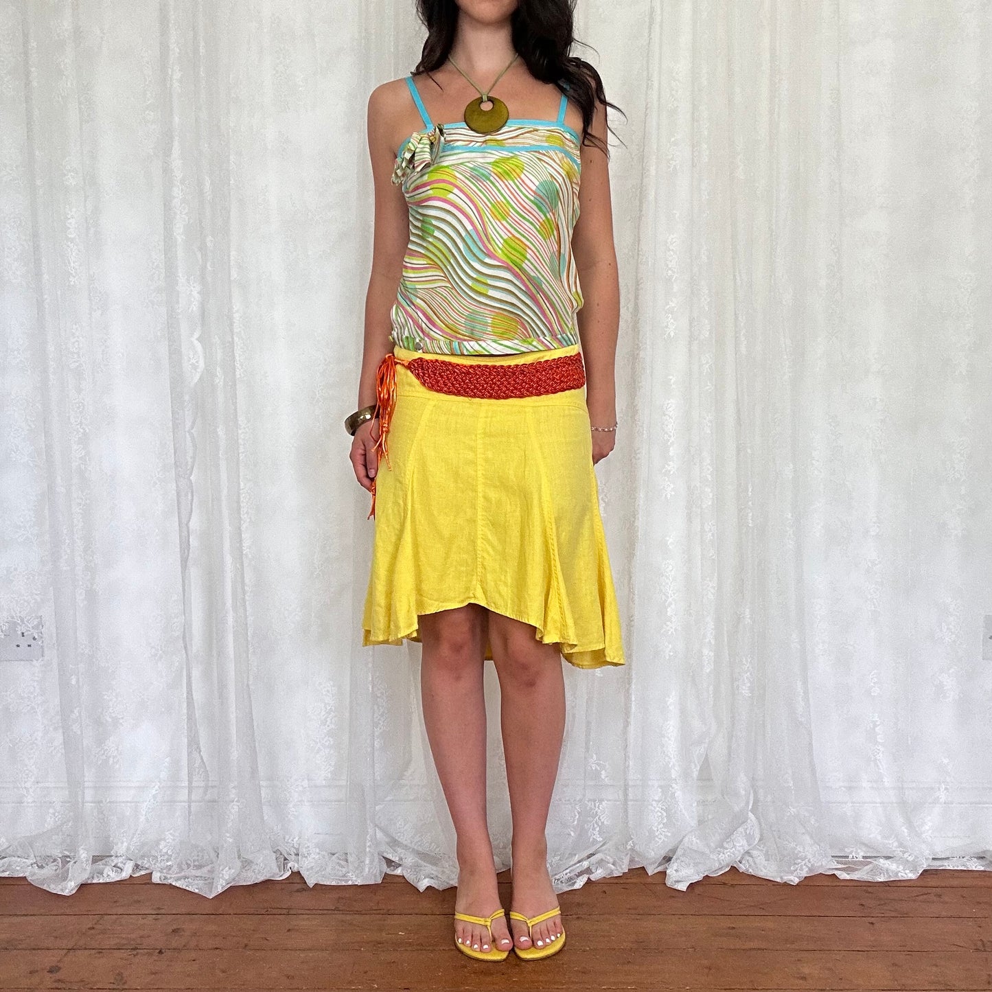 vintage 00s silk ted baker cami