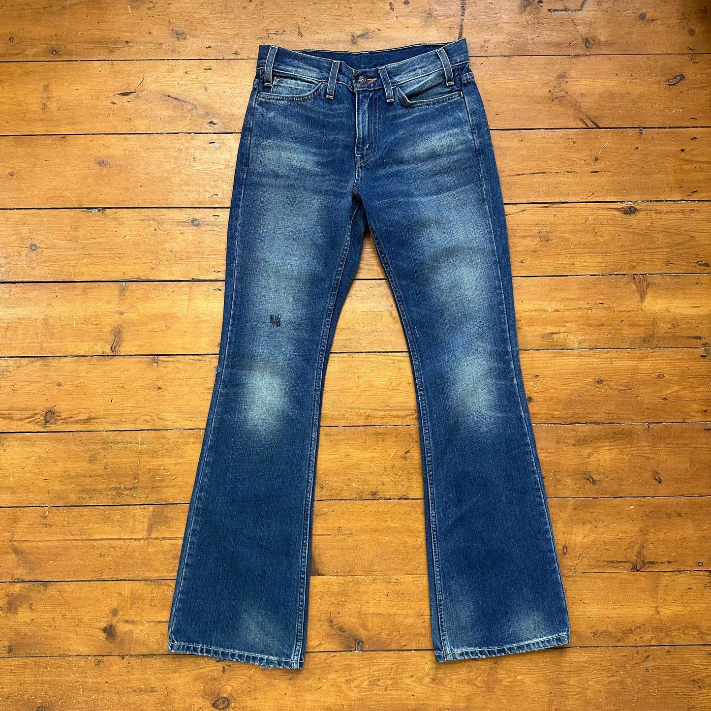 vintage 00s levi’s orange tab mid rise flared jeans