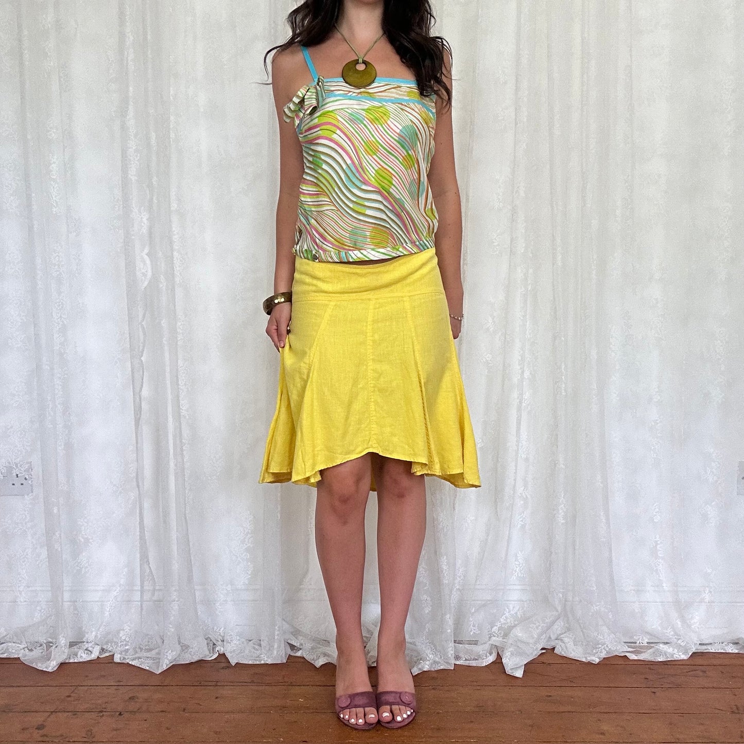 vintage 00s silk ted baker cami
