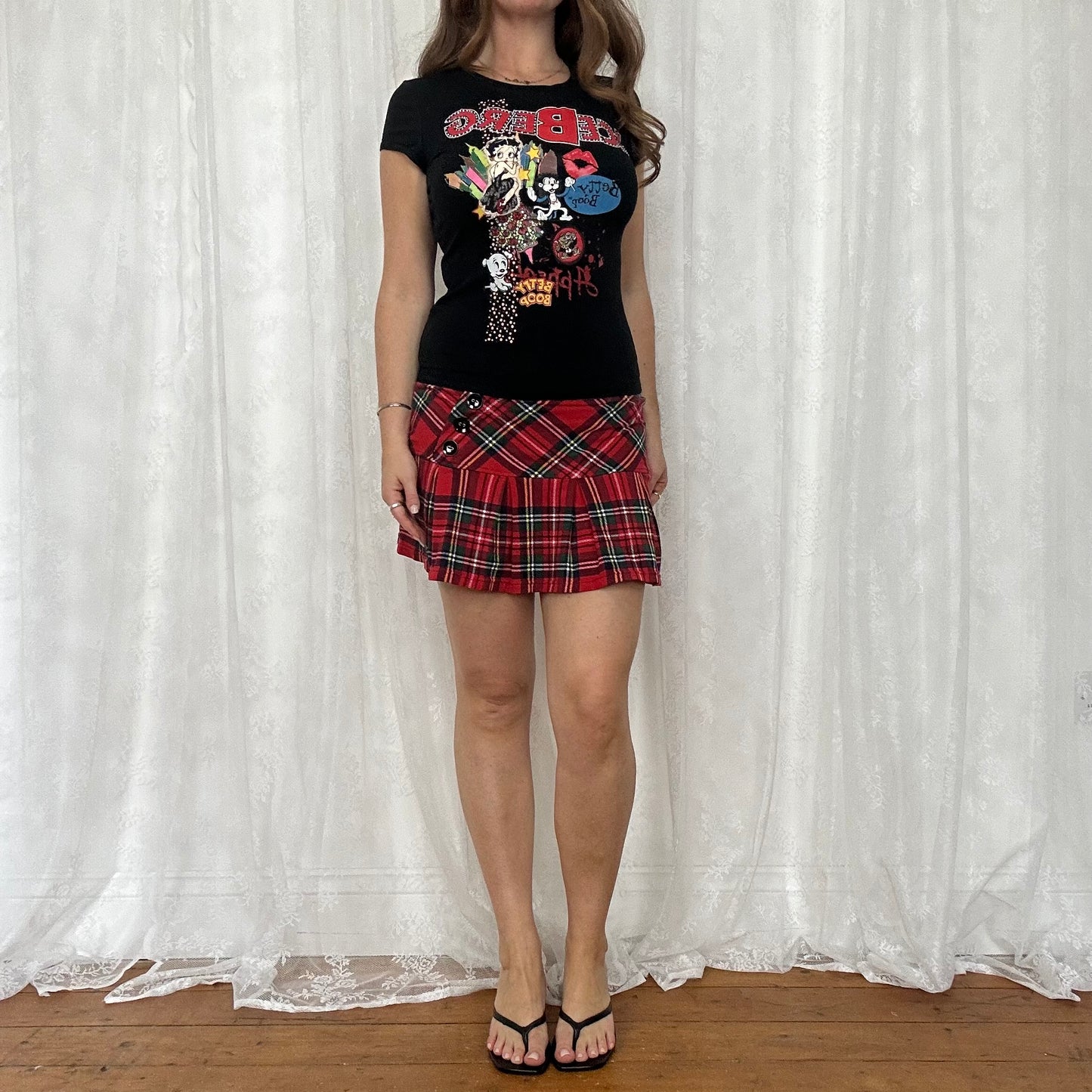 vintage 00s iceberg betty boop graphic tee