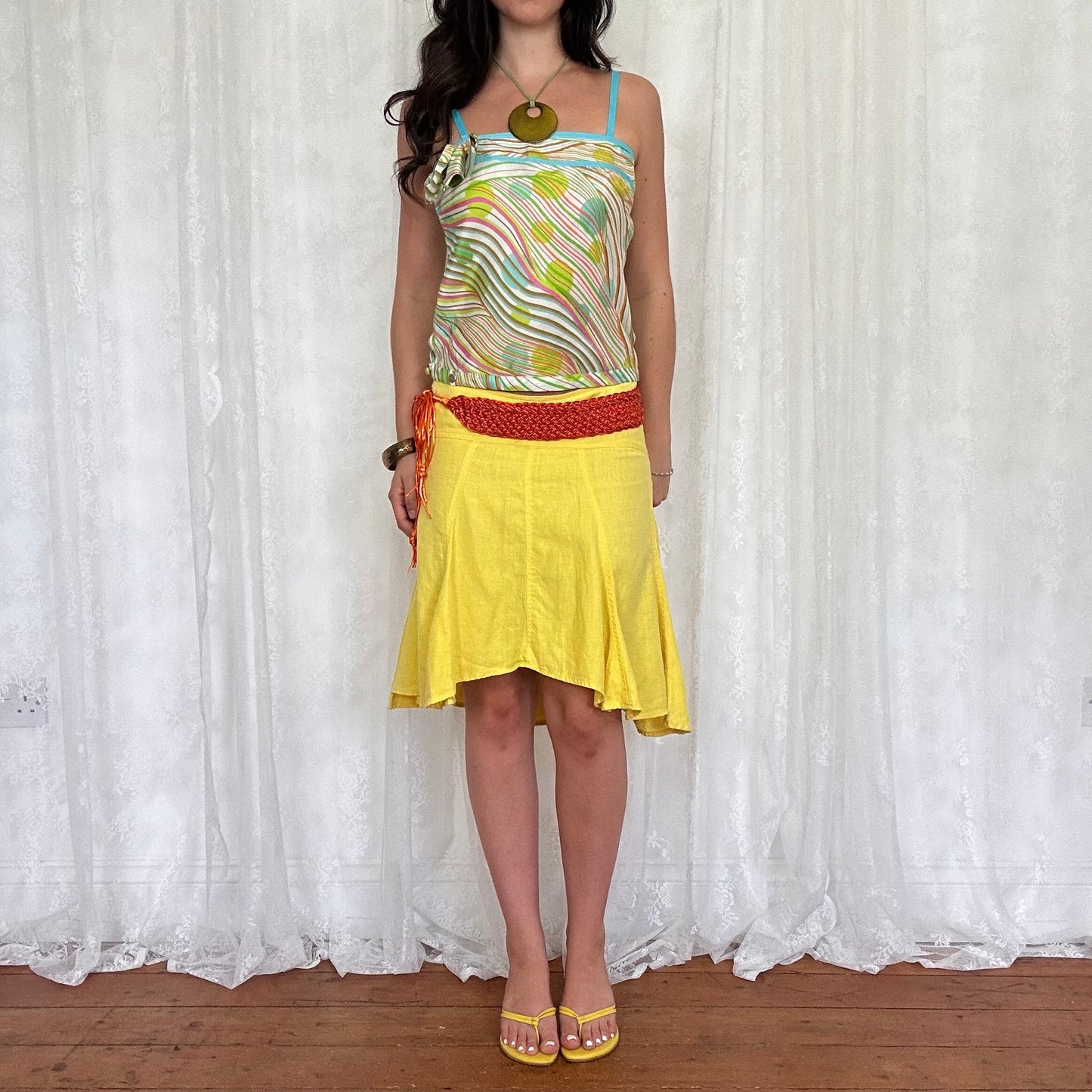 vintage 00s silk ted baker cami
