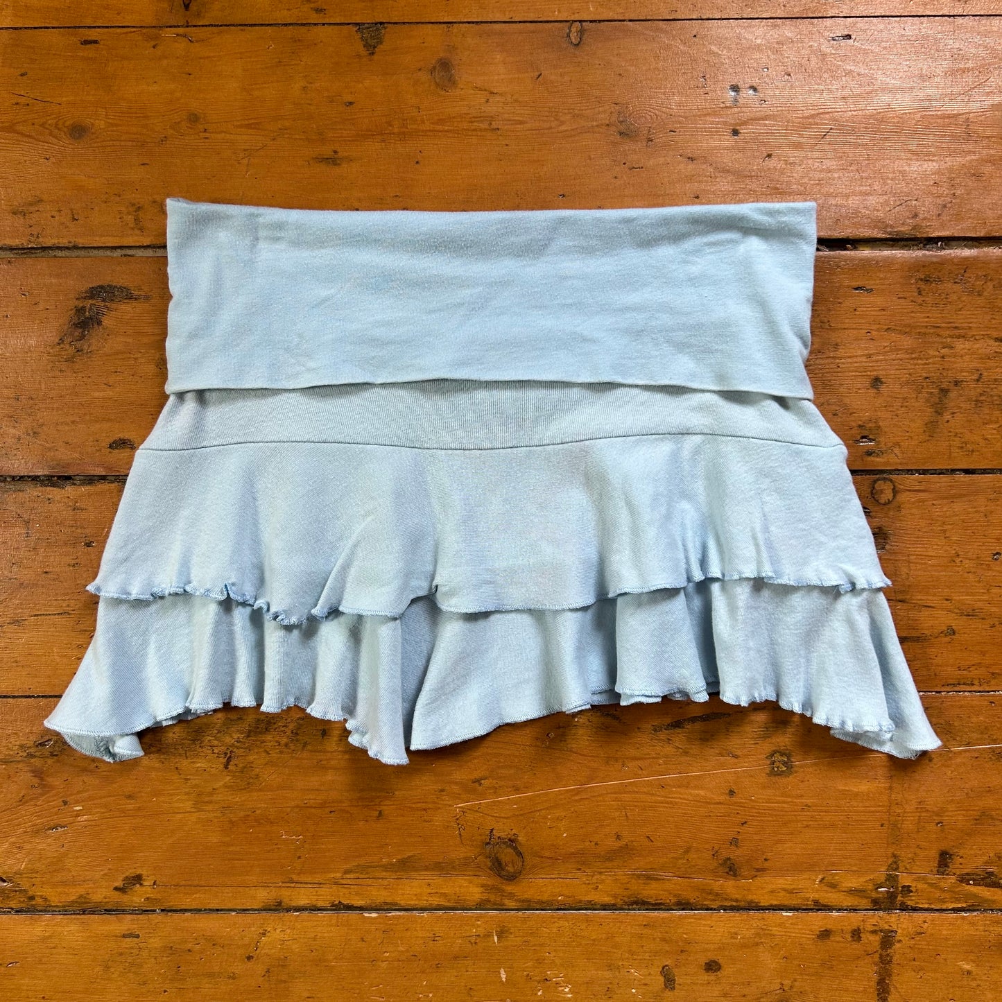 vintage 00s baby blue rara skirt