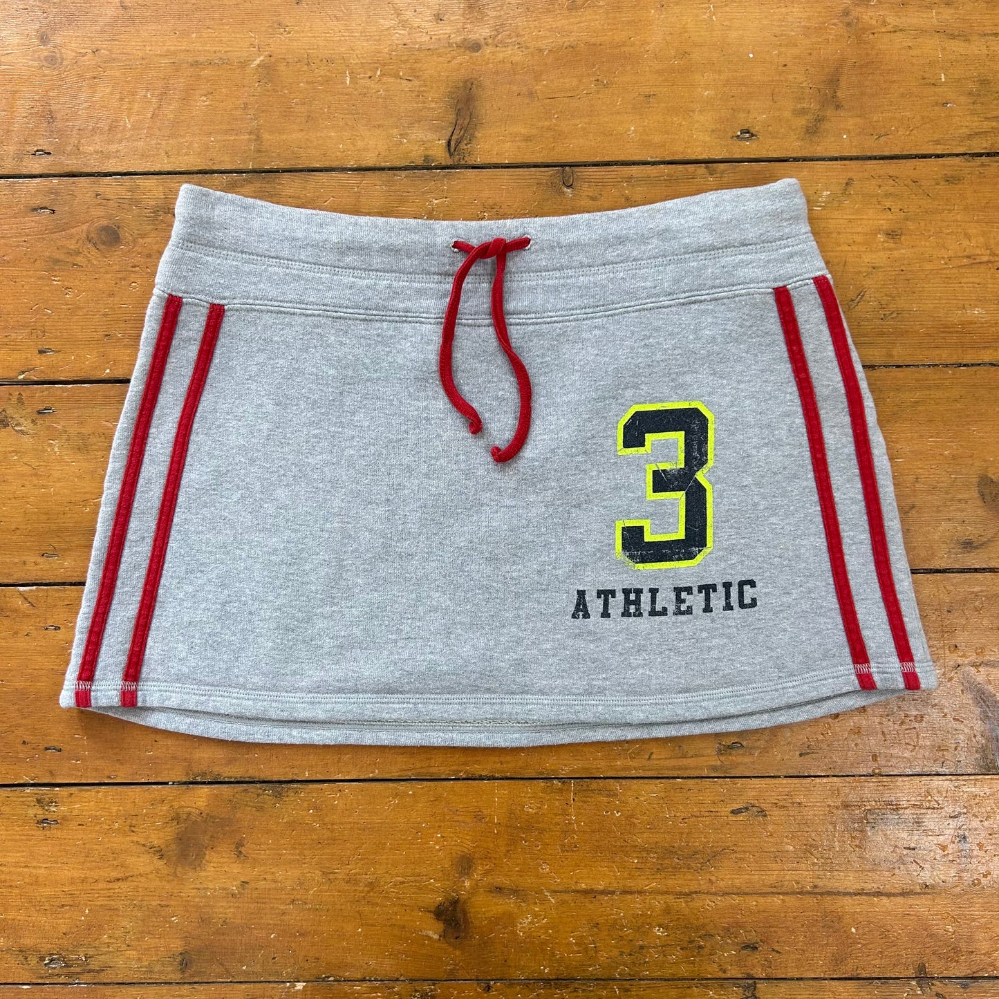 vintage 00s sporty jersey mini skirt