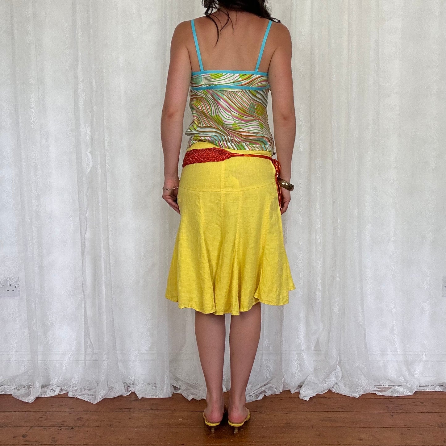 vintage 00s silk ted baker cami