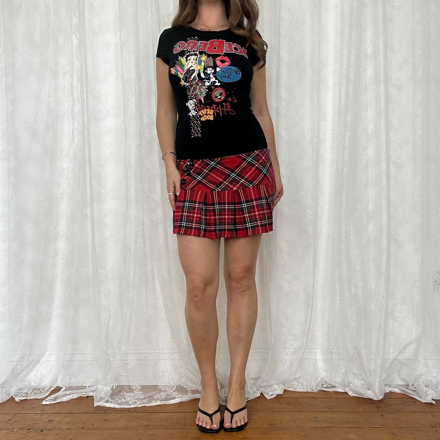 vintage 00s iceberg betty boop graphic tee