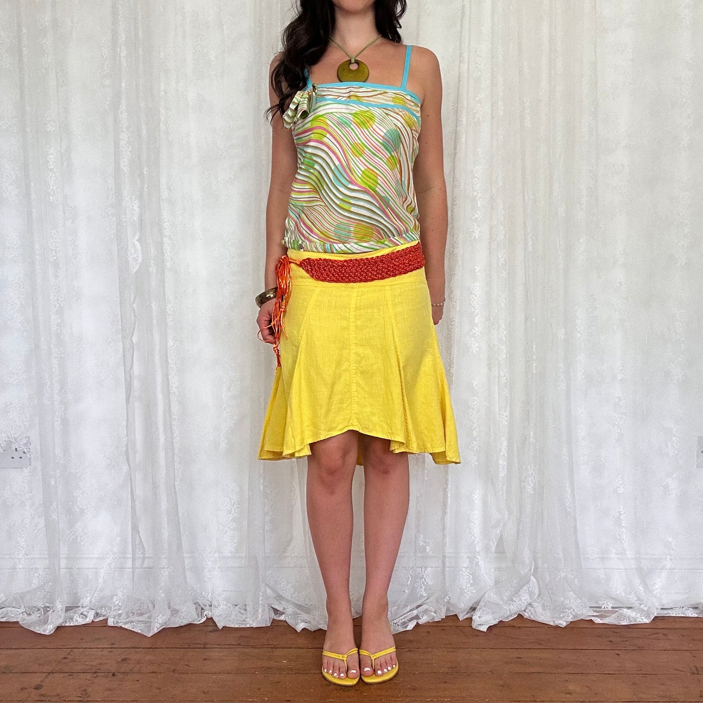 vintage 00s silk ted baker cami