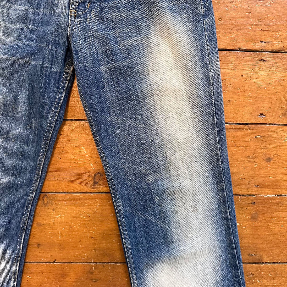 vintage 00s diesel low rise straight leg jeans