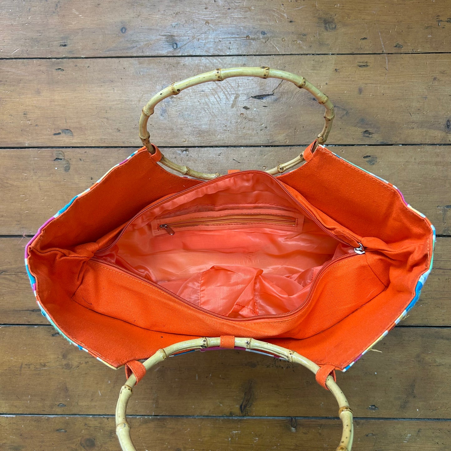 vintage 00s rainbow sequin bag