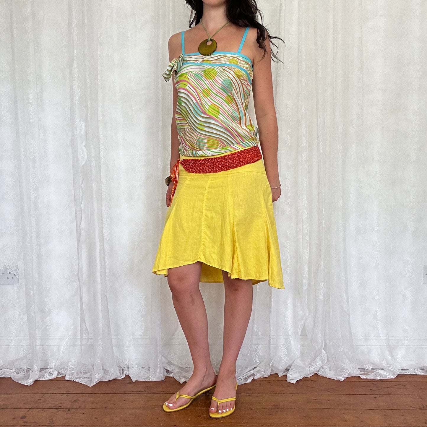 vintage 00s silk ted baker cami